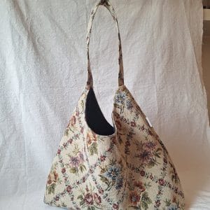 Sunshine Slouch Bag Floral Tapestry